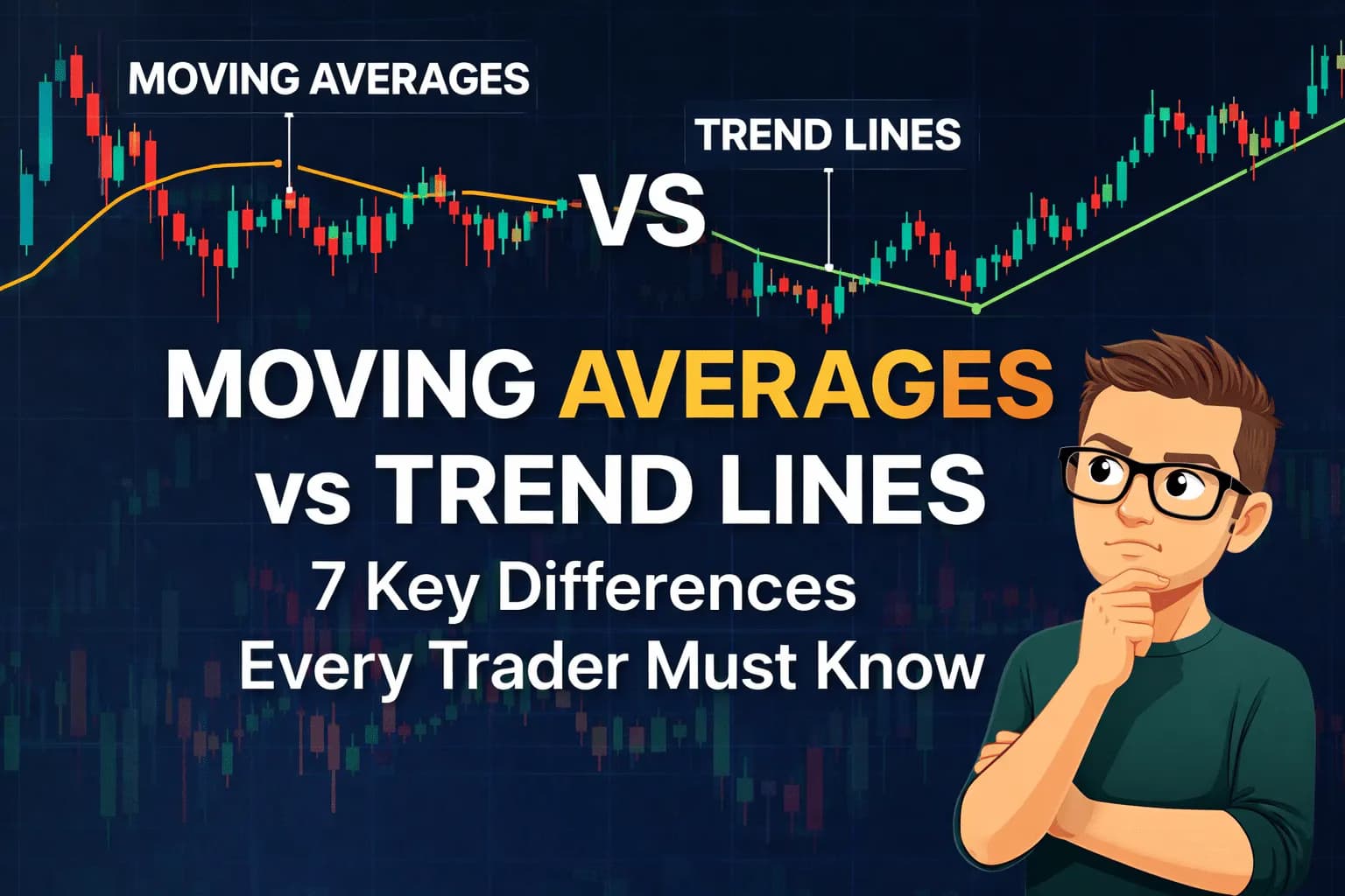Moving Averages vs Trend Lines: 7 Key Differences